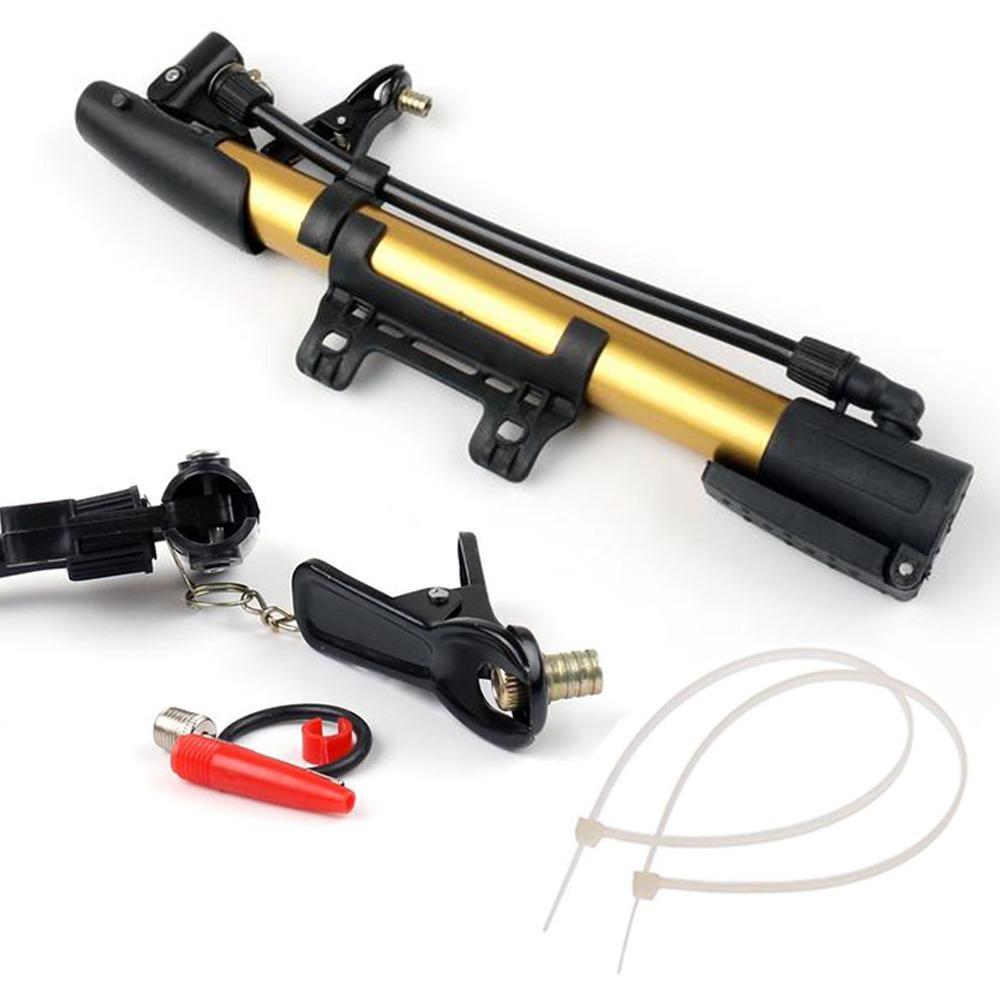 Aluminum Mini Bicycle Air Pump (Multicolor) Aluminum Mini Bicycle Air Pump (Multicolor)